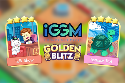 Monopoly GO Gold Cards "Talk Show" & "Tortoise Trot" Pre-Order 