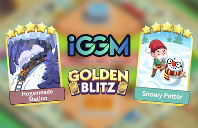 IGGM Monopoly Go Jan 30-31 & February 1-2 Gold Cards Sale