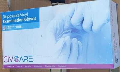 Disposable Vinyl Examination Gloves